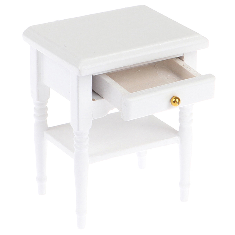 Woodworking Room - Doll House Bedside Cupboard Dolls Mini