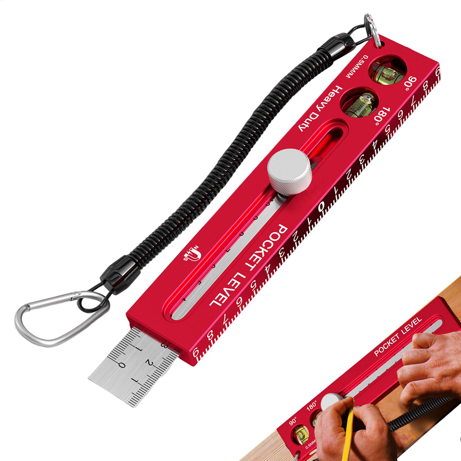 Woodworking Marking Gauge - Woodworking Measuring Tools Magnetic Horizontal Guide