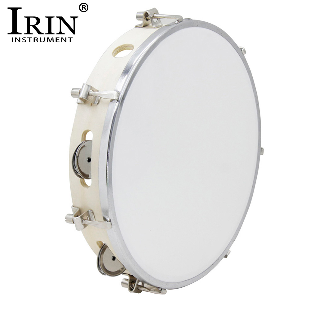 Woodworking Zone - IRIN 10 Inch Tambourine Adjustable Wooden