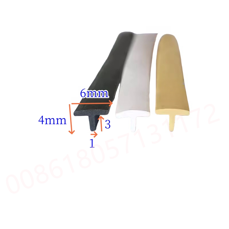 Woodworking Zone - Rubber T-Strip Gap Cover Sealing Strip