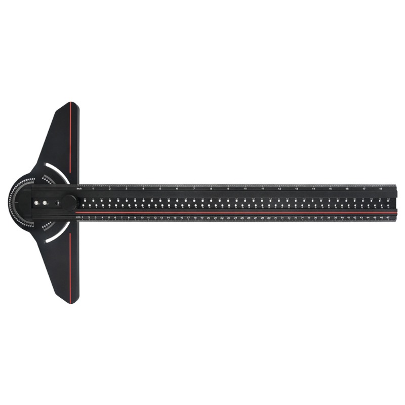 Woodworking Marking Gauge - Aluminum Alloy Woodworking Marking Ruler,Right Angle/Angle/Triangle