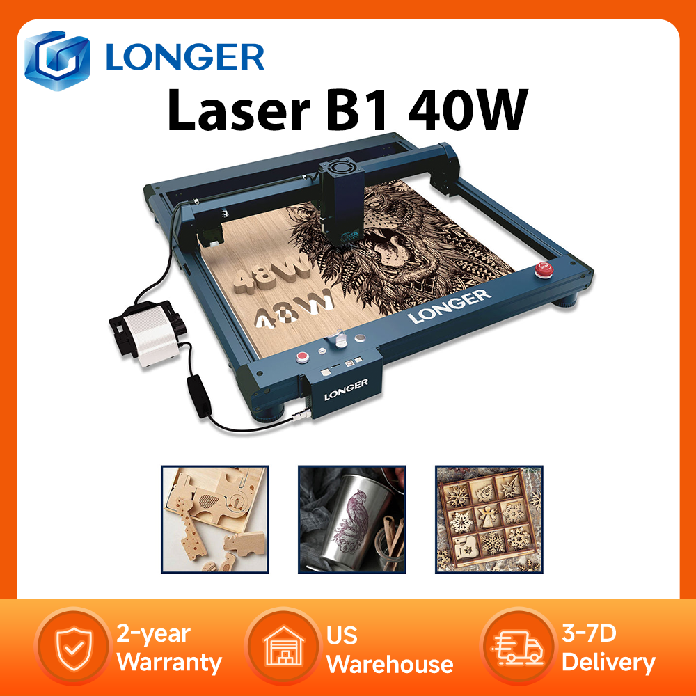 Woodworking App - LONGER Laser B1 40W Engraver Cutter