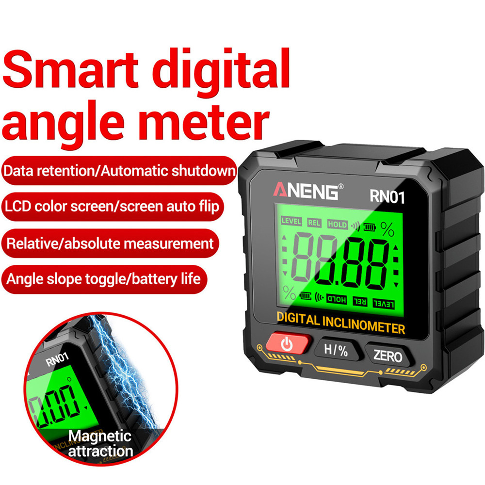 Woodworking Tool Stores - 360Degree RN01 Digital Goniometer Electronic Level