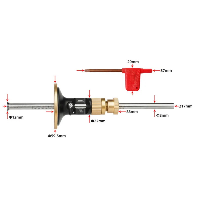 Aluminum Woodworking Wheel Mar - Woodworking Marking Gauge recensione e prezzo