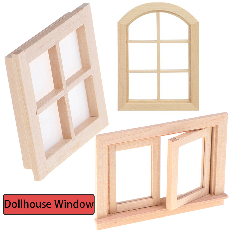 1pcs  DIY Double Window 1/12 D - Woodworking Hobbies recensione e prezzo