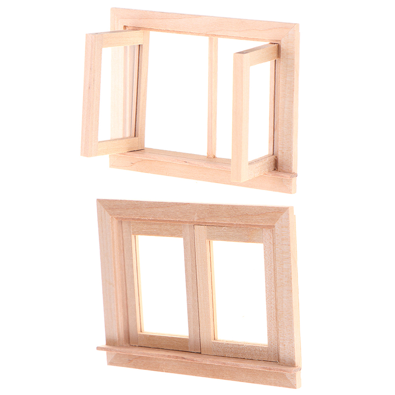 1pcs  DIY Double Window 1/12 D - Woodworking Hobbies recensione e prezzo