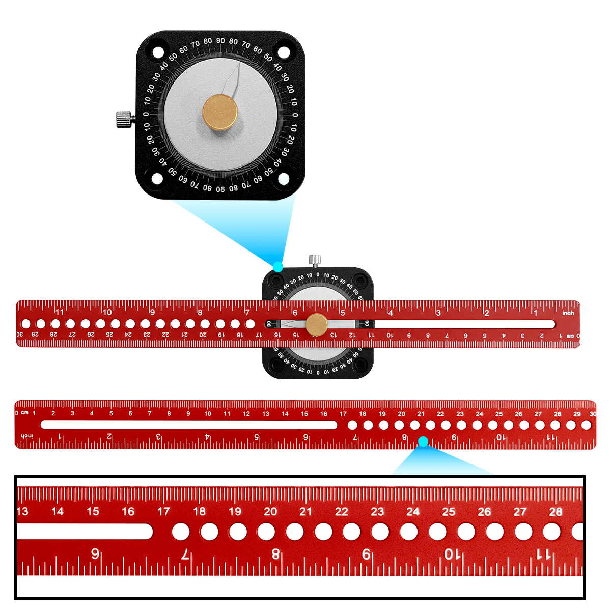 New Woodworking Scriber 360° P - Woodworking Marking Gauge recensione e prezzo