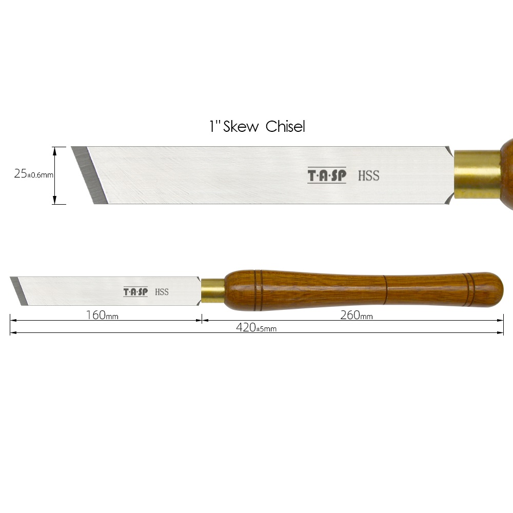 1 x 420mm Woodturning Skew Chi - Skew Chisel Wood recensione e prezzo