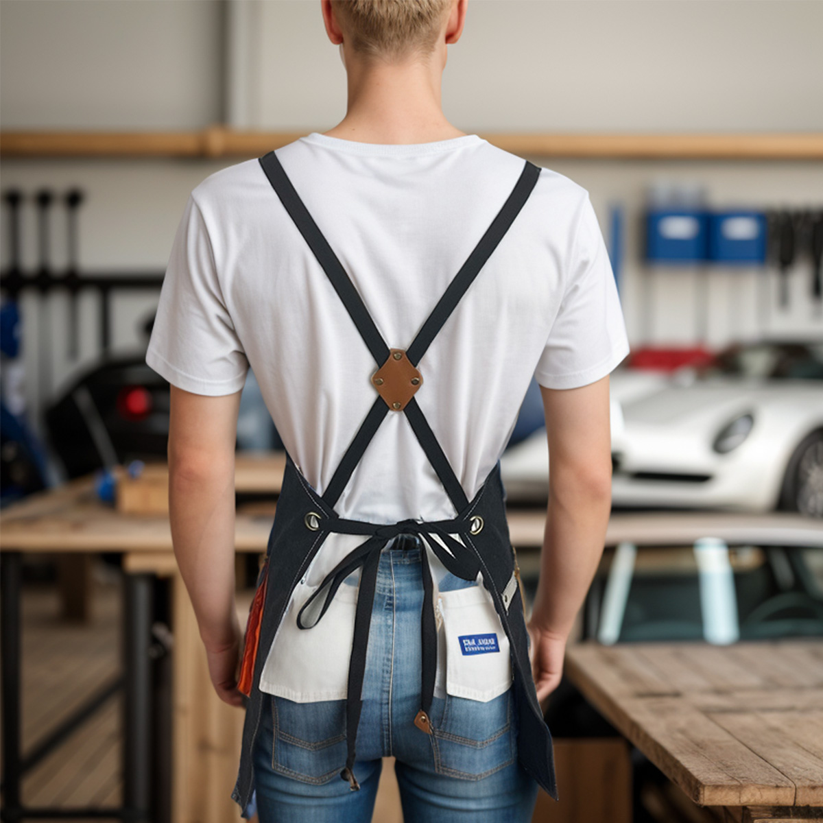 1PC Adjustable Shoulder Strap  - Woodworking Apron recensione e prezzo