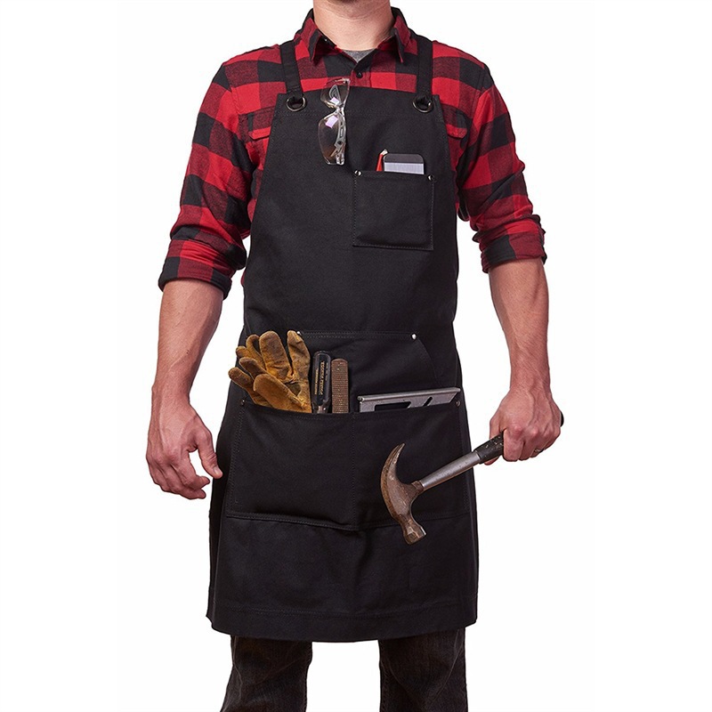 Heavy Duty Canvas Work Apron w - Woodworking Apron recensione e prezzo