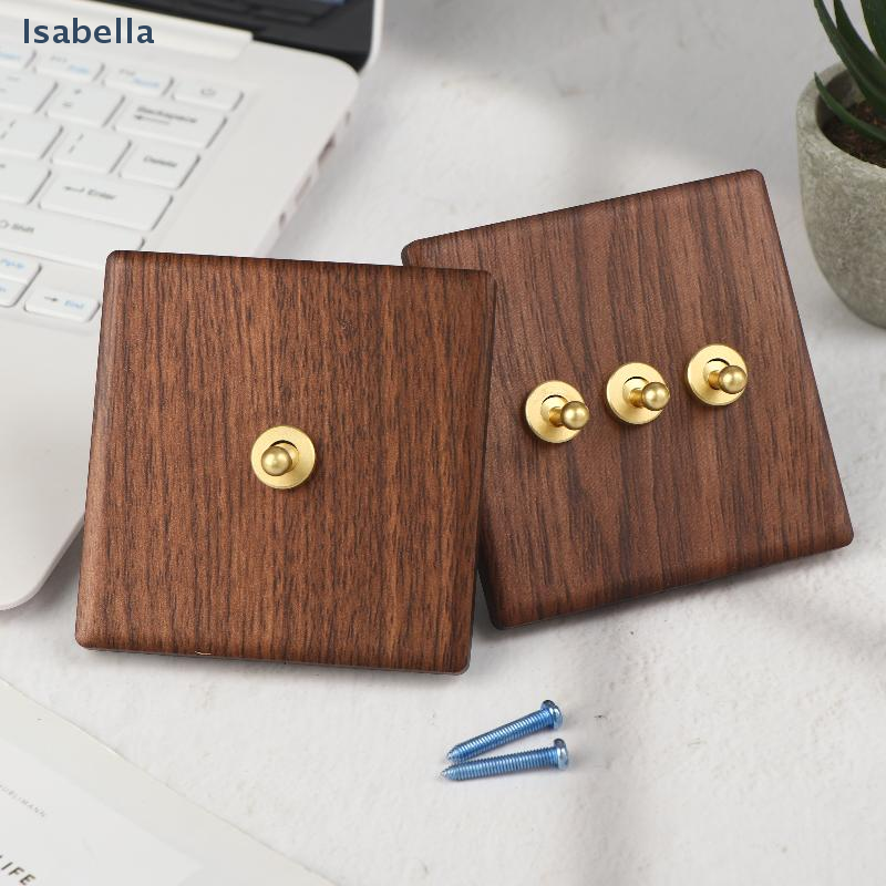 ♥Walnut Wood Grain Brass Toggl - Woodworking Zone recensione e prezzo
