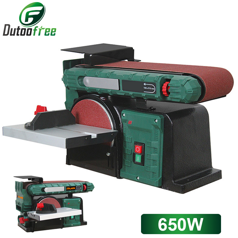 220V Belt Sander Sharpener Gri - Woodworking Ai recensione e prezzo