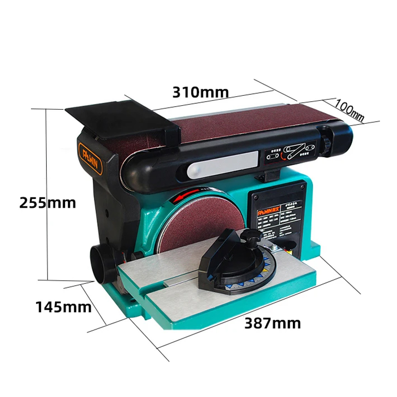 220V Belt Sander Sharpener Gri - Woodworking Ai recensione e prezzo