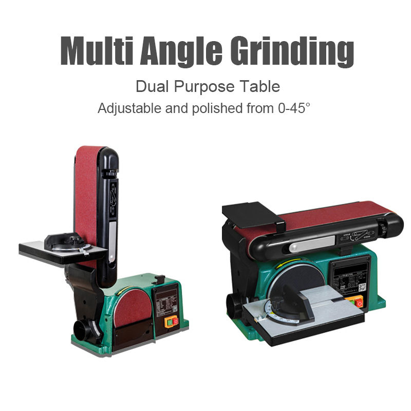 220V Belt Sander Sharpener Gri - Woodworking Ai recensione e prezzo