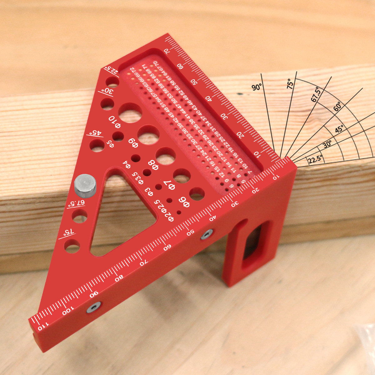 3D Multi-Angle Measuring Ruler - Woodworking For Engineers recensione e prezzo