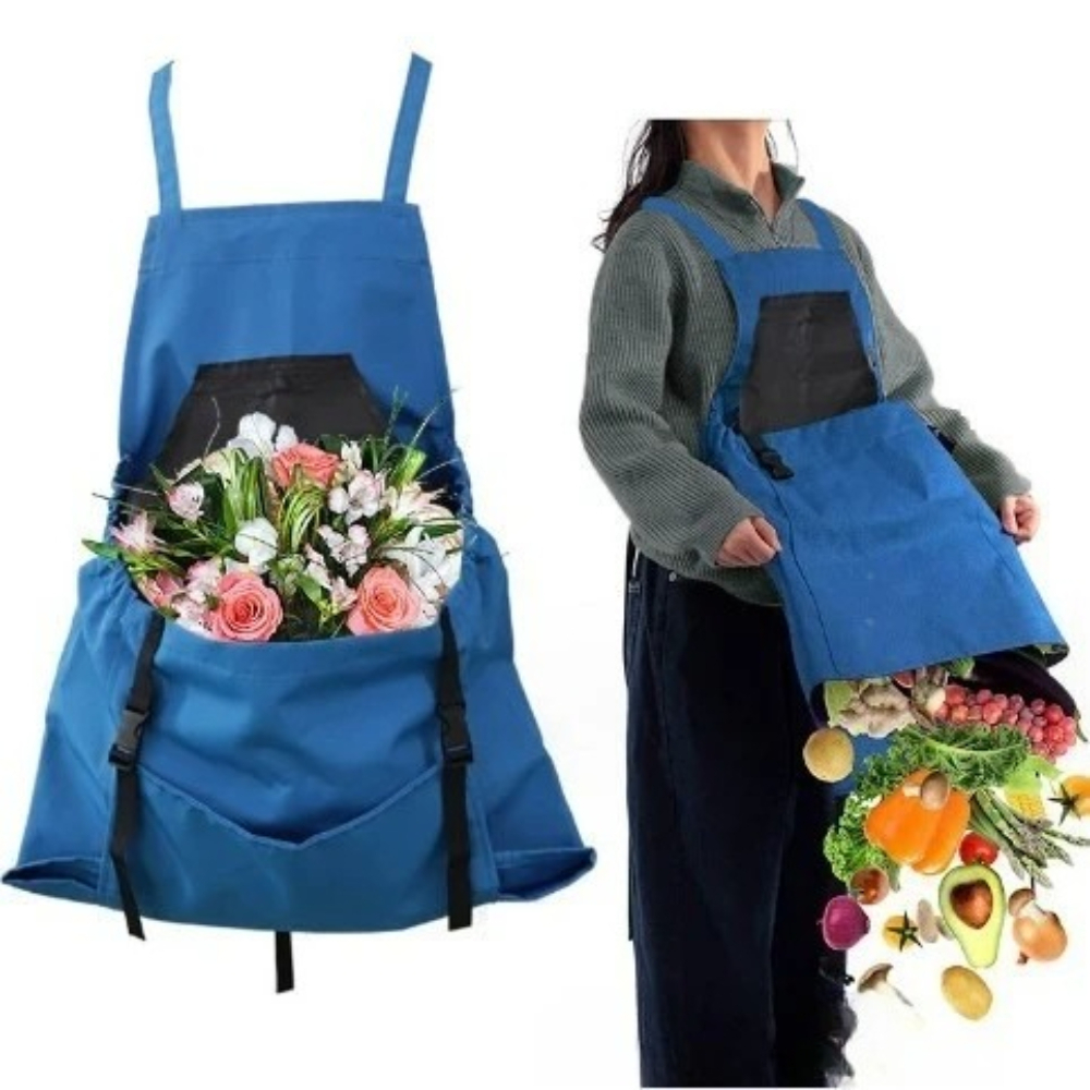 Outdoor Picking Apron With Lar - Woodworking Apron recensione e prezzo