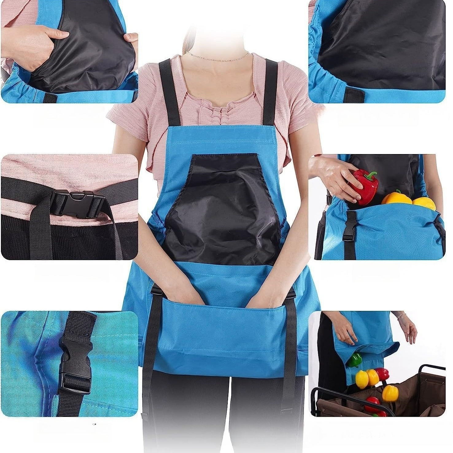 Outdoor Picking Apron With Lar - Woodworking Apron recensione e prezzo