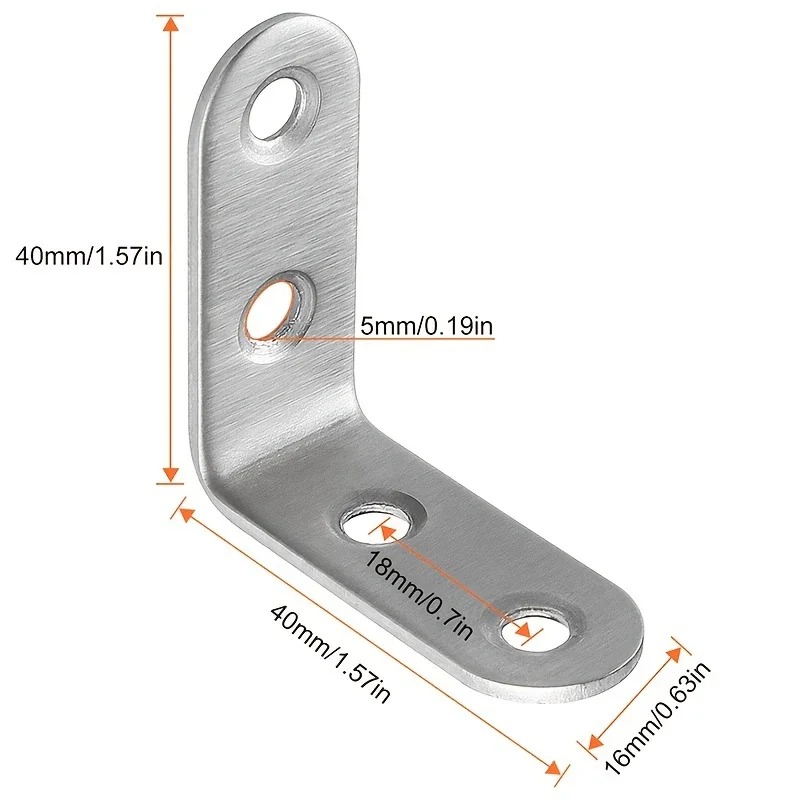 6Pcs Stainless Steel 90 Degree - Woodworking X Brace recensione e prezzo