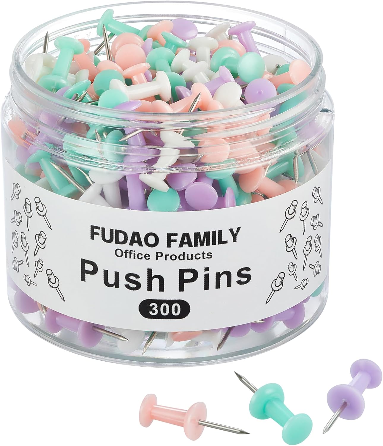300 Push Pins for Bulletin Boa - Woodworking School recensione e prezzo