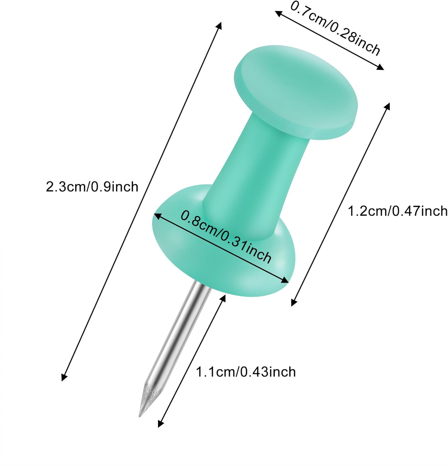 300 Push Pins for Bulletin Boa - Woodworking School recensione e prezzo