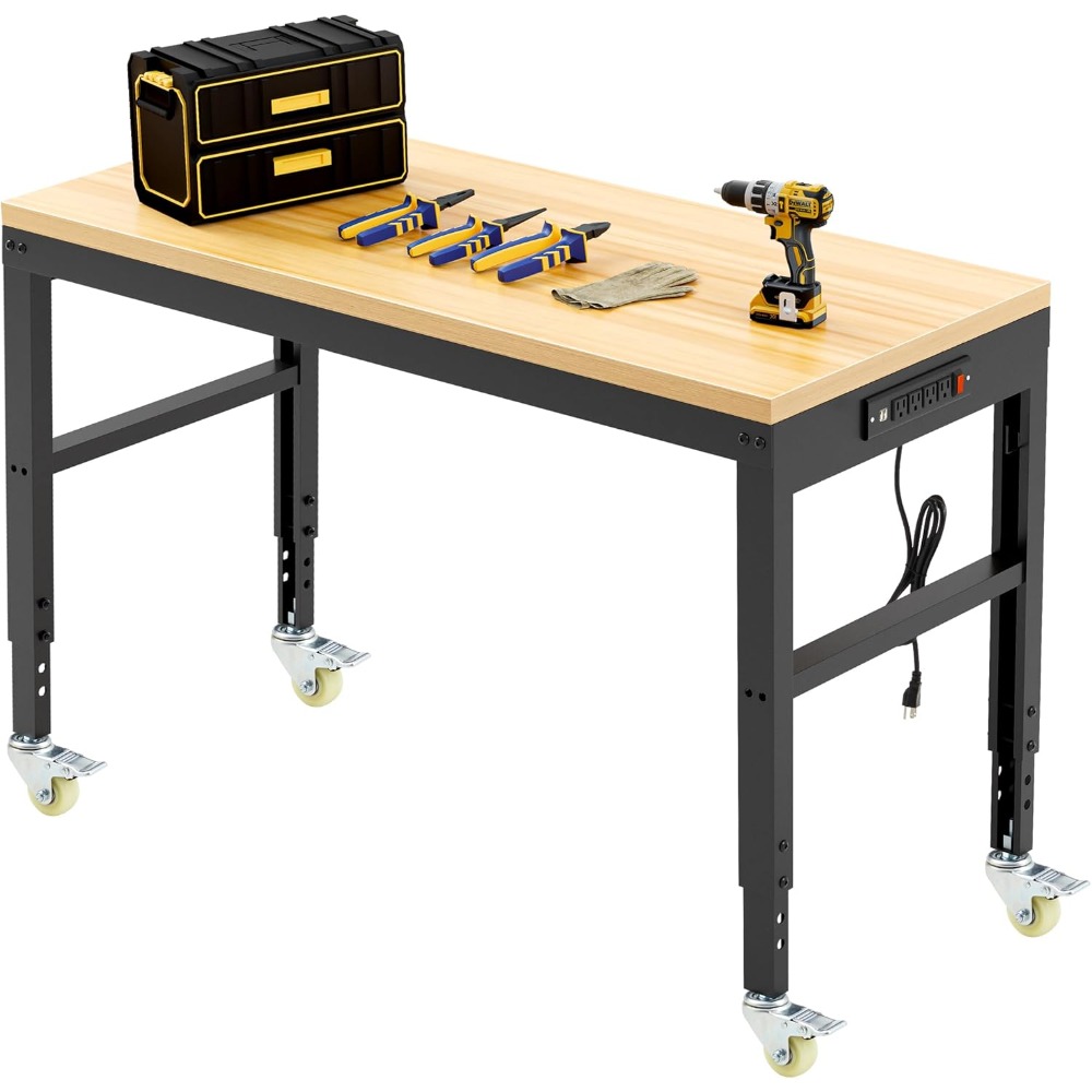 Adjustable Workbench, Heavy Du - Workbench Woodworking recensione e prezzo