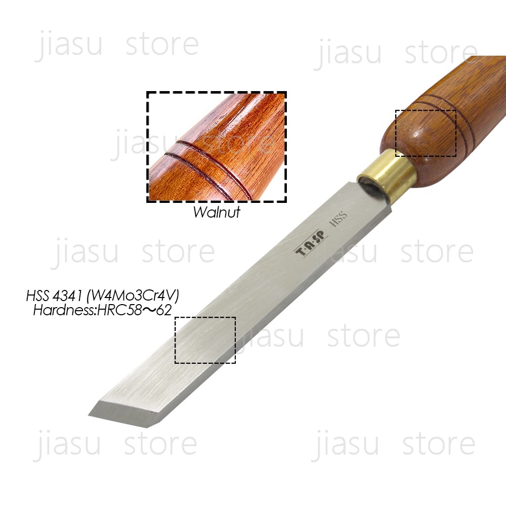 TASP HSS Wood Lathe Skew Chise - Skew Chisel Wood recensione e prezzo