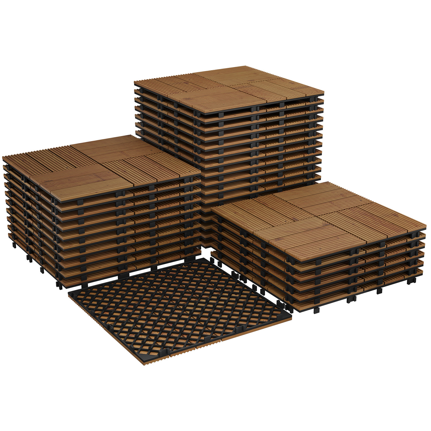 Acacia Wood Connected Deck Til - Woodworking Zone recensione e prezzo