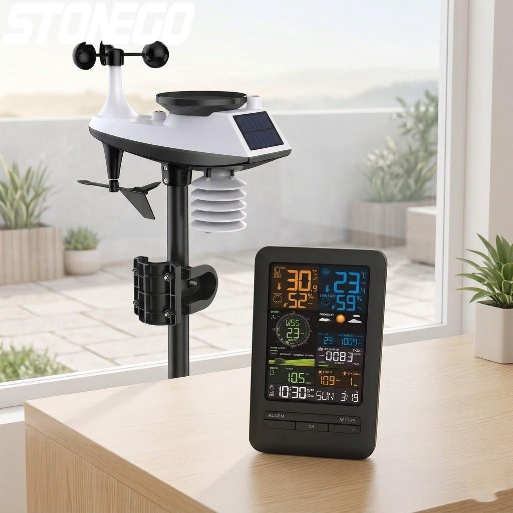 WiFi Smart Weather Station Hum - Woodworking App recensione e prezzo