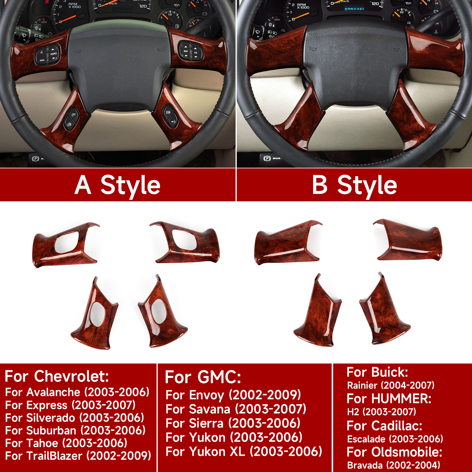 For Chevrolet Avalanche Expres - Woodworking Zone recensione e prezzo