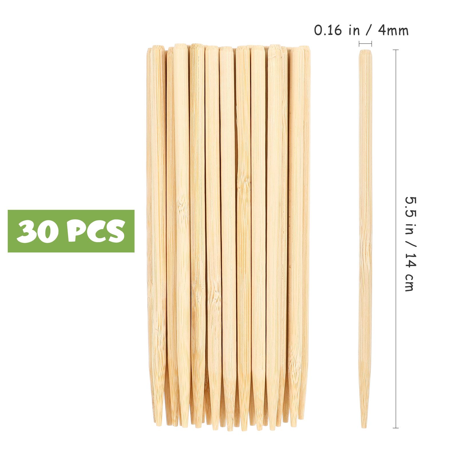 30pcs Scratch Bamboo Pens Wax  - Woodworking Hobbies recensione e prezzo
