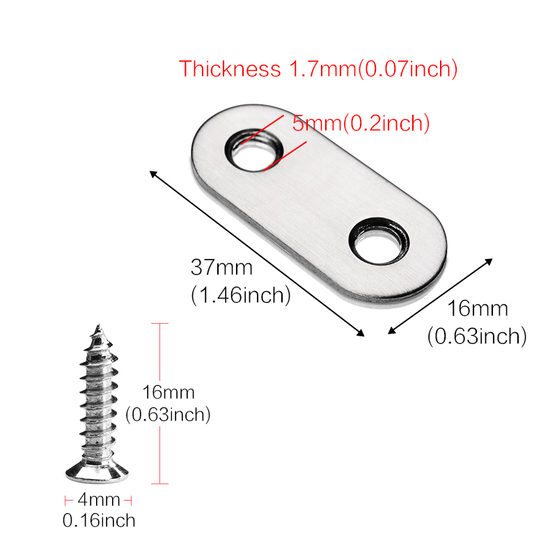 5-40 pcs Straight Flat Corner  - Woodworking X Brace recensione e prezzo