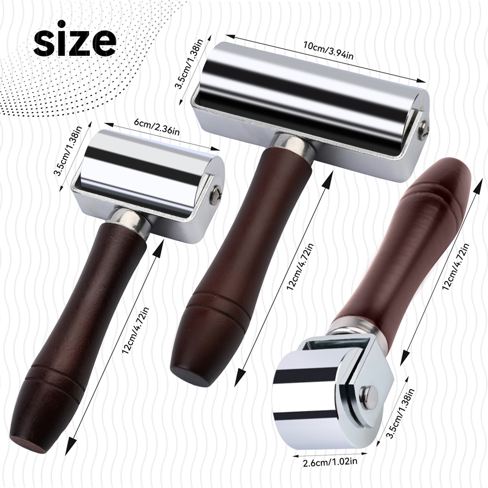 KRABALL Leather Press Edge Rol - Woodworking Tool Stores recensione e prezzo