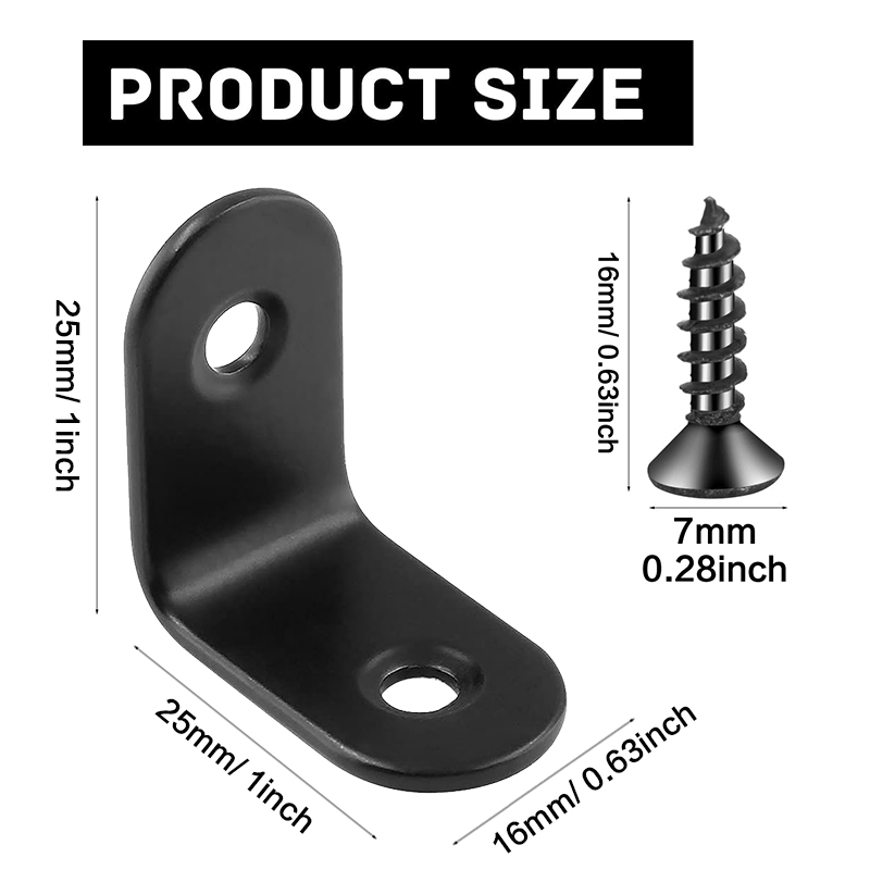 5-40 pcs, Corner Brace 25 x 25 - Woodworking X Brace recensione e prezzo