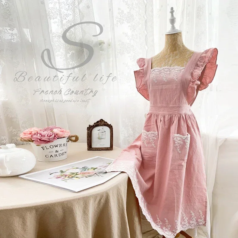 Female Women Apron Cotton Line - Woodworking Apron recensione e prezzo