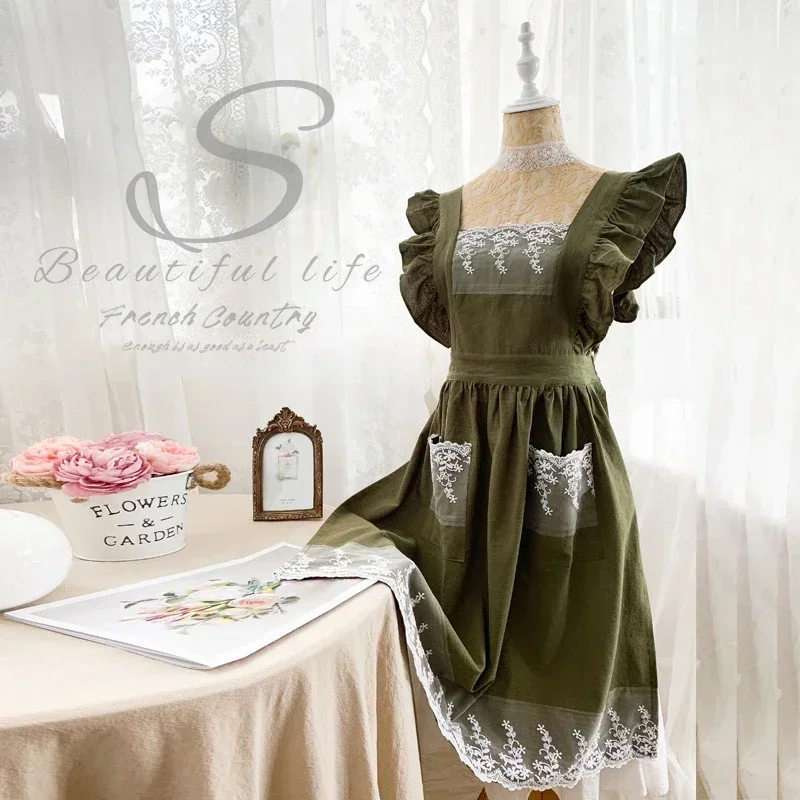 Female Women Apron Cotton Line - Woodworking Apron recensione e prezzo