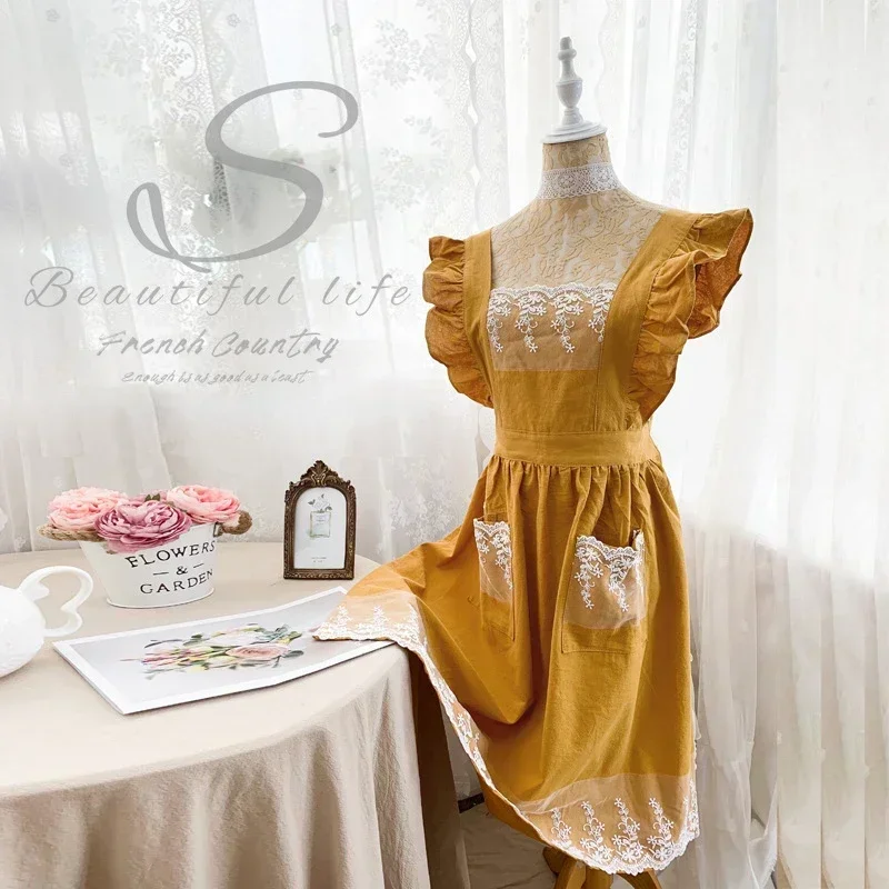 Female Women Apron Cotton Line - Woodworking Apron recensione e prezzo