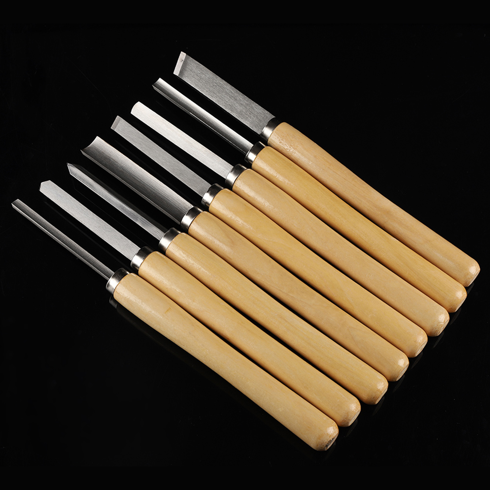 【Sale】8PCS/set Wood Lathe Chis - Skew Chisel Wood recensione e prezzo