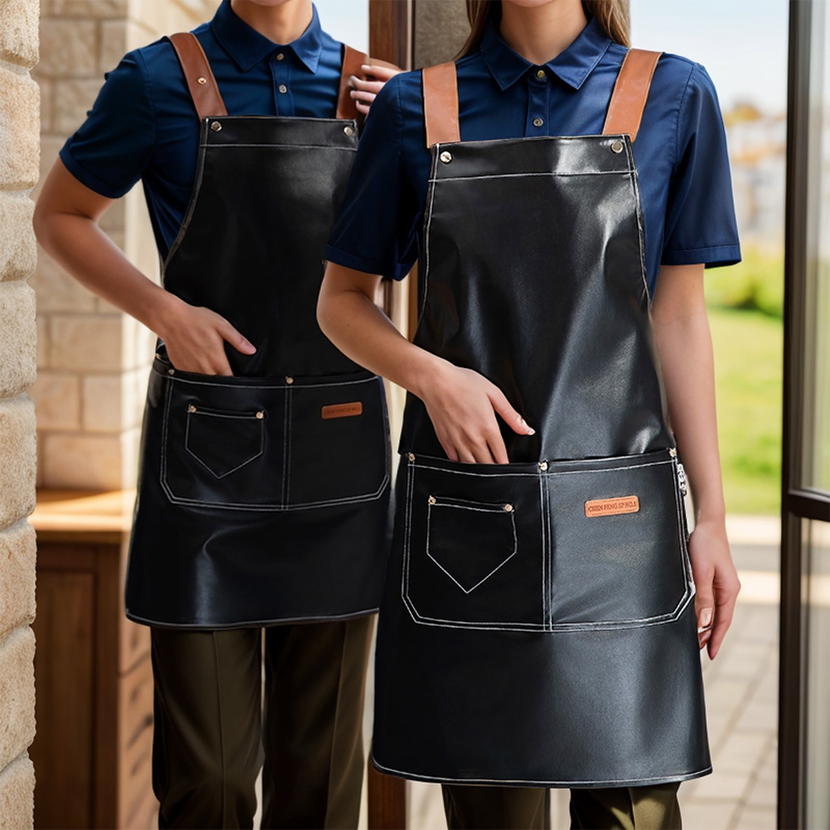 1 piece adjustable PU artifici - Woodworking Apron recensione e prezzo