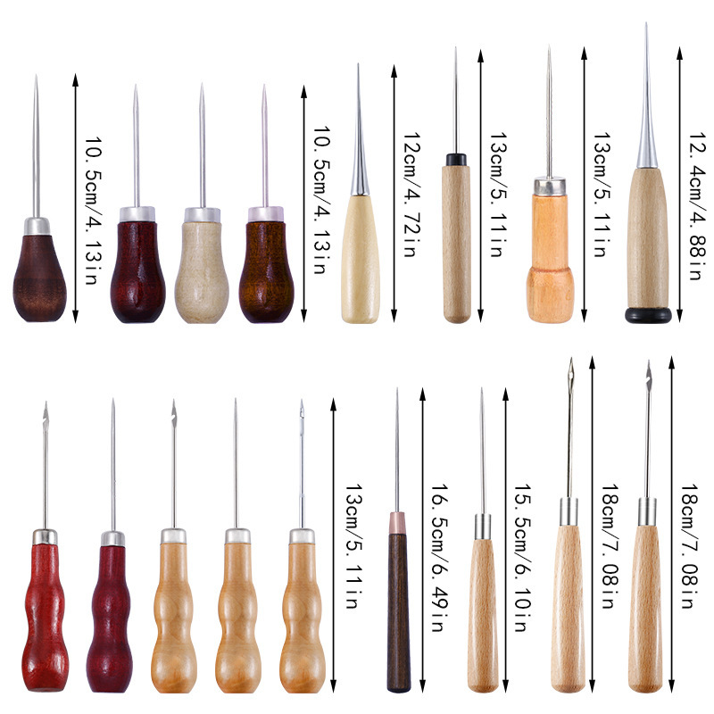 Leather Awl Wood Handle Awls S - Woodworking Tool Stores recensione e prezzo