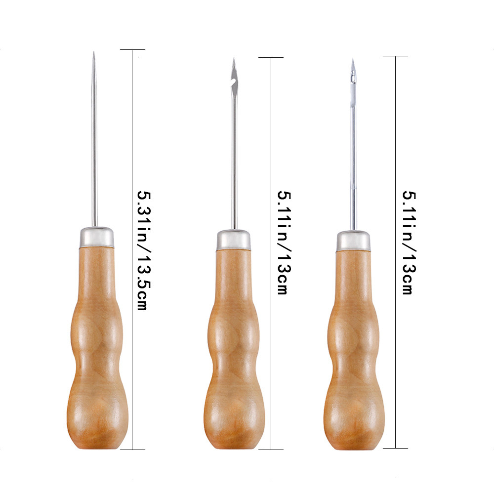 Leather Awl Wood Handle Awls S - Woodworking Tool Stores recensione e prezzo