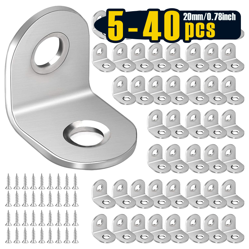 5-40 PCS 20 x 20 mm Stainless  - Woodworking X Brace recensione e prezzo