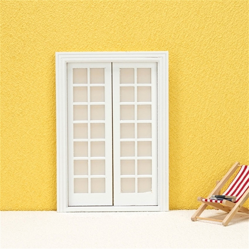 1:12 Dollhouse Wooden Window D - Woodworking Zone recensione e prezzo