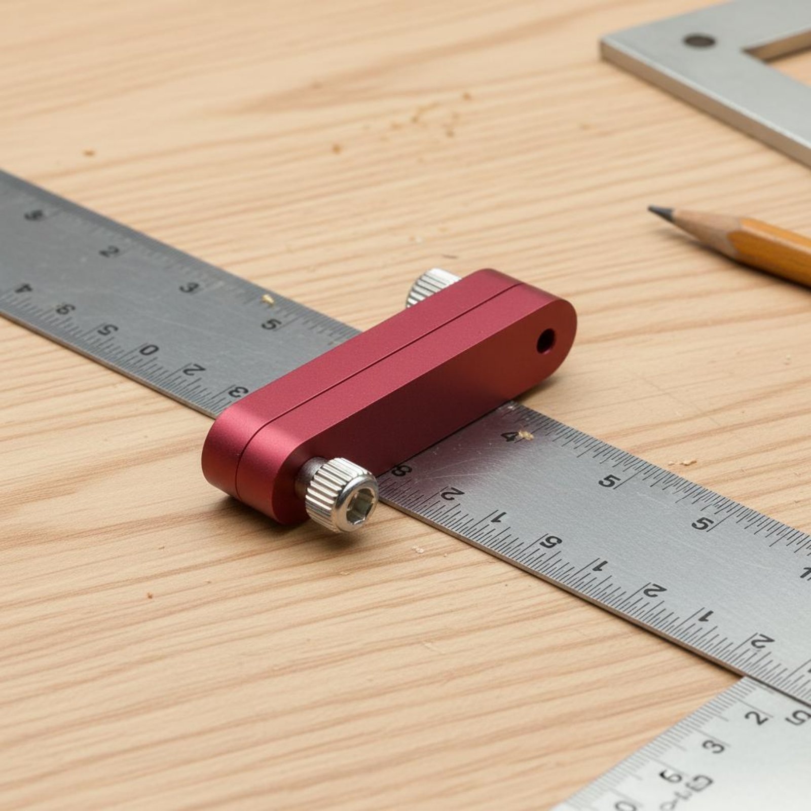 Woodworker's Ruler Stopper Adj - Woodworking Marking Gauge recensione e prezzo
