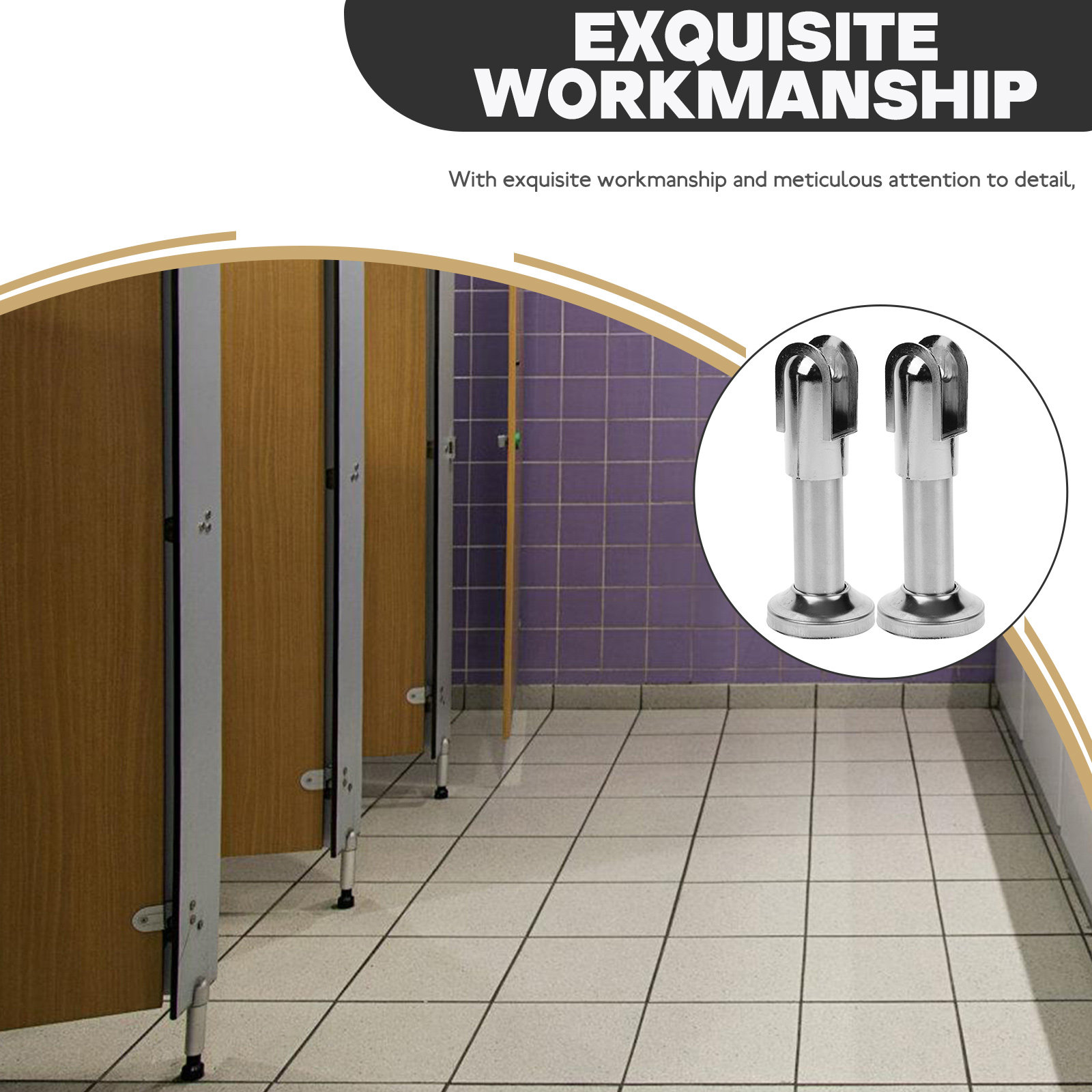 2Pcs Premium Toilet Partition  - Woodworking Terms recensione e prezzo