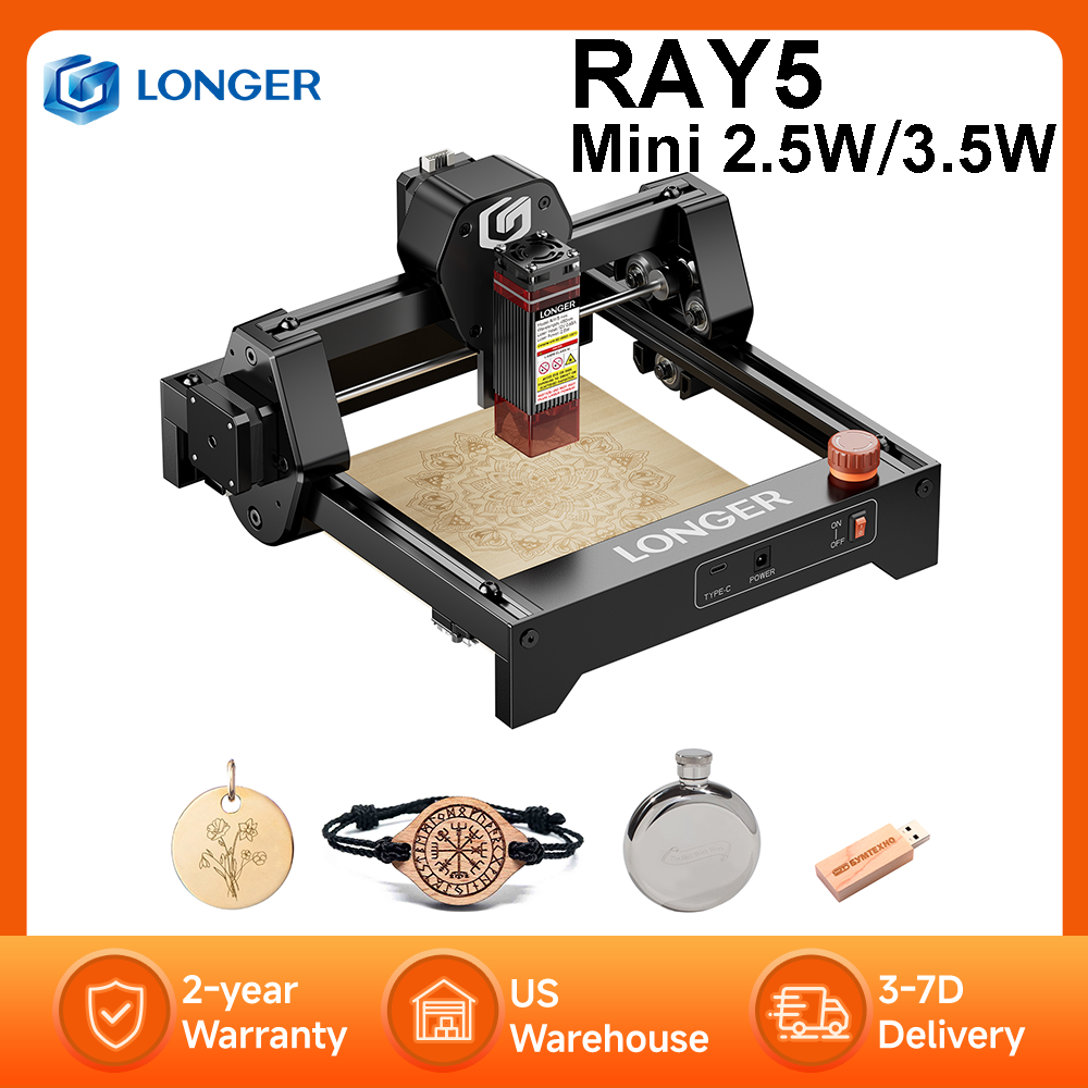 LONGER RAY5 Mini 2.5W / 3.5W L - Woodworking App recensione e prezzo