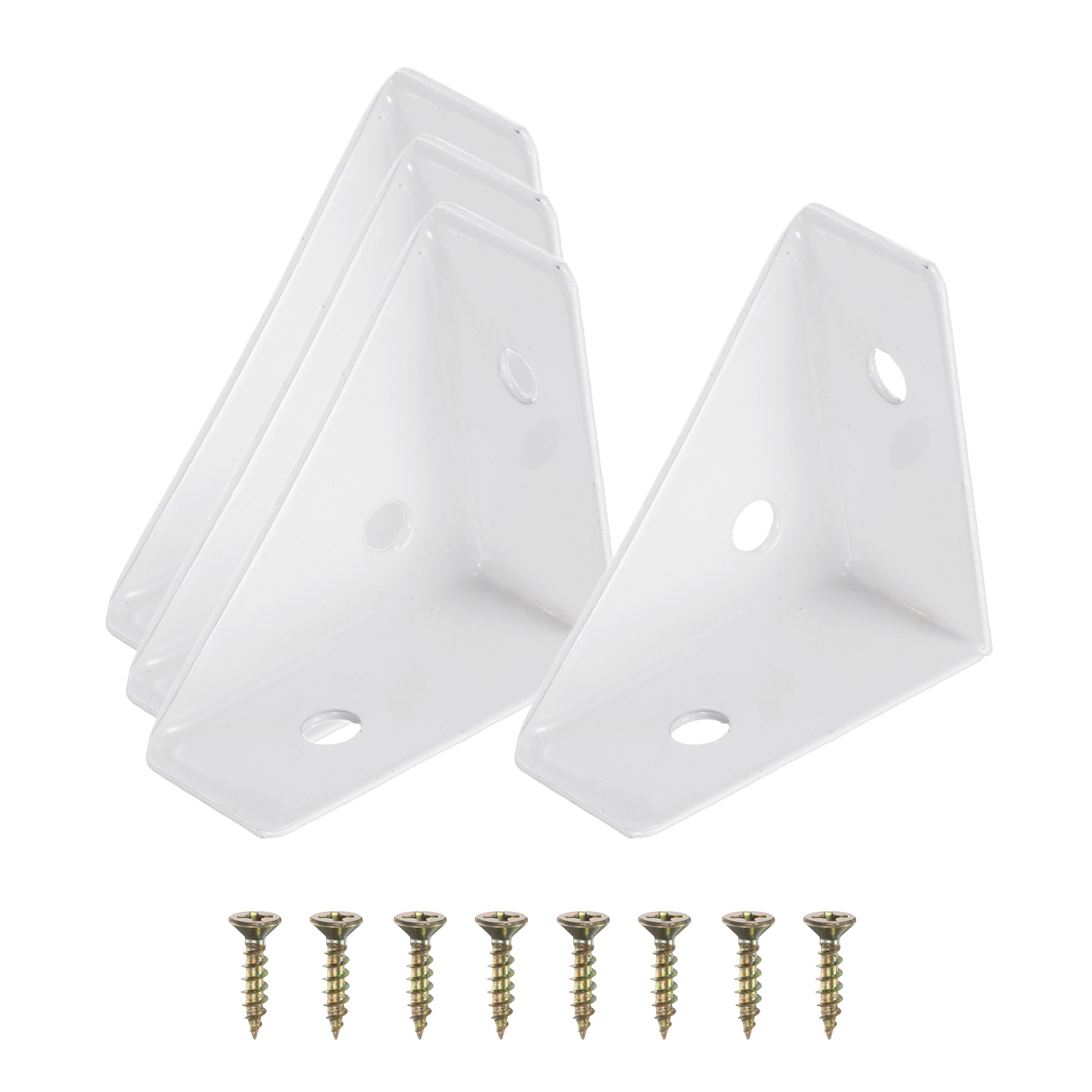 4Pcs Corner Brace Brackets 38m - Woodworking X Brace recensione e prezzo
