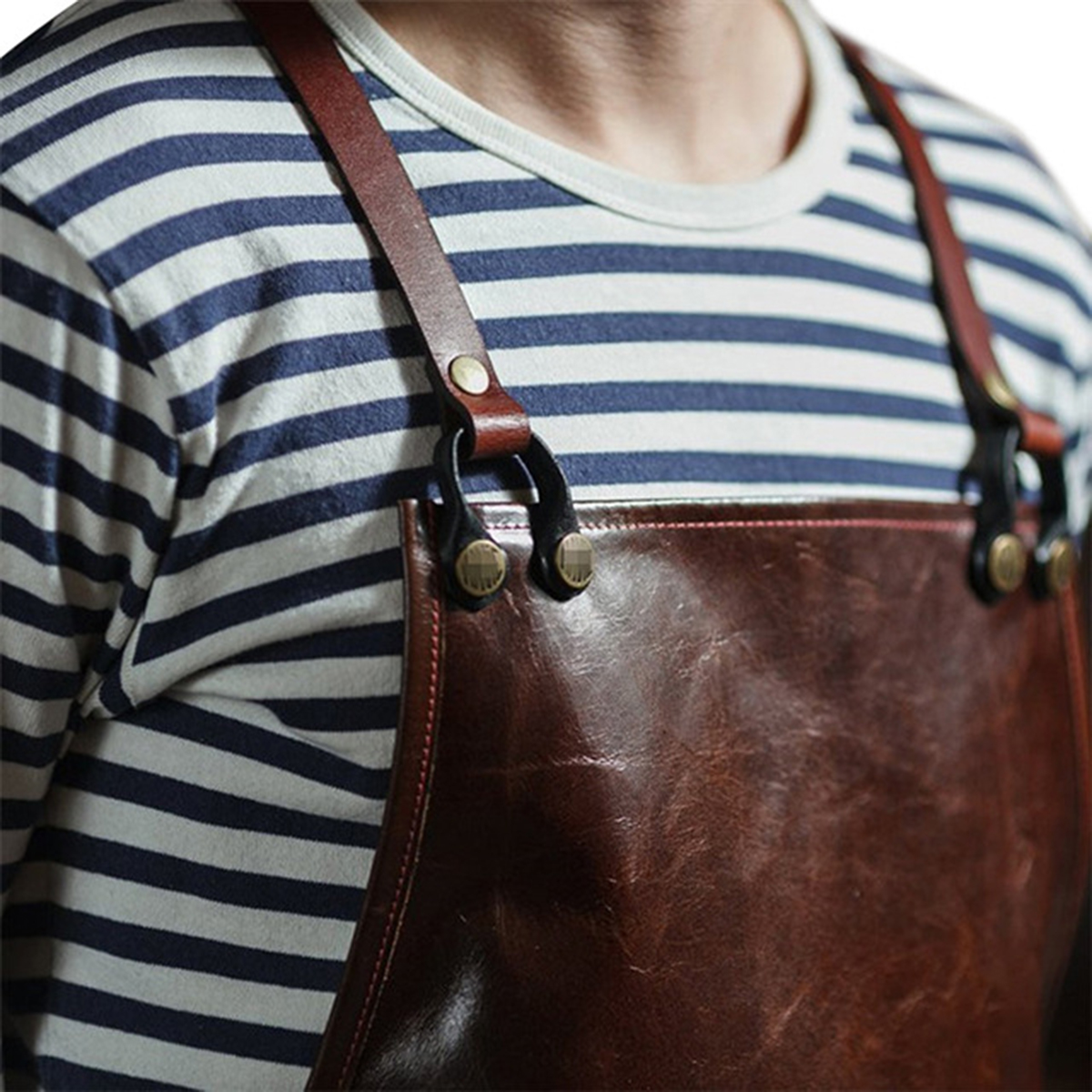 Men's Leather Work Apron with  - Woodworking Apron recensione e prezzo