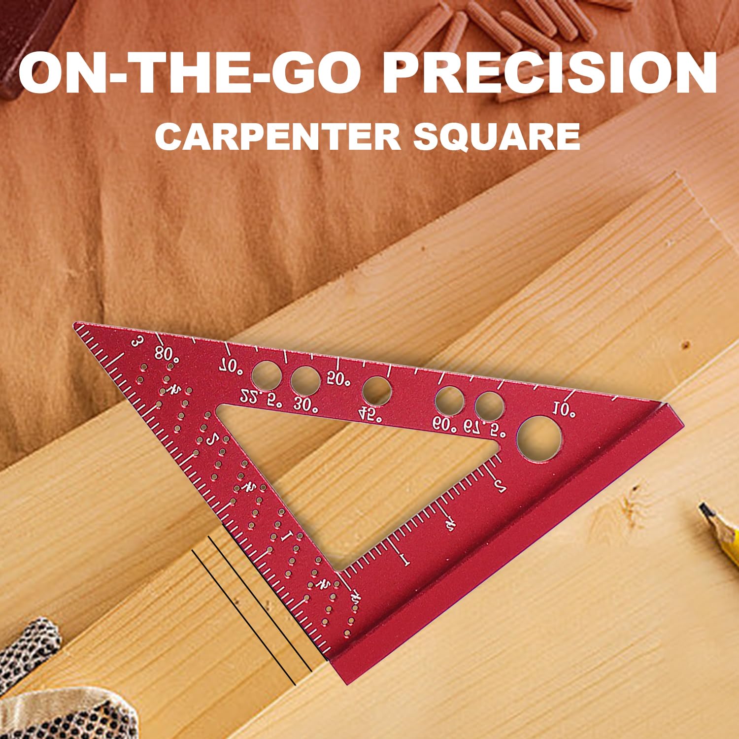 Woodworking Square Ruler 22.5- - Woodworking Marking Gauge recensione e prezzo