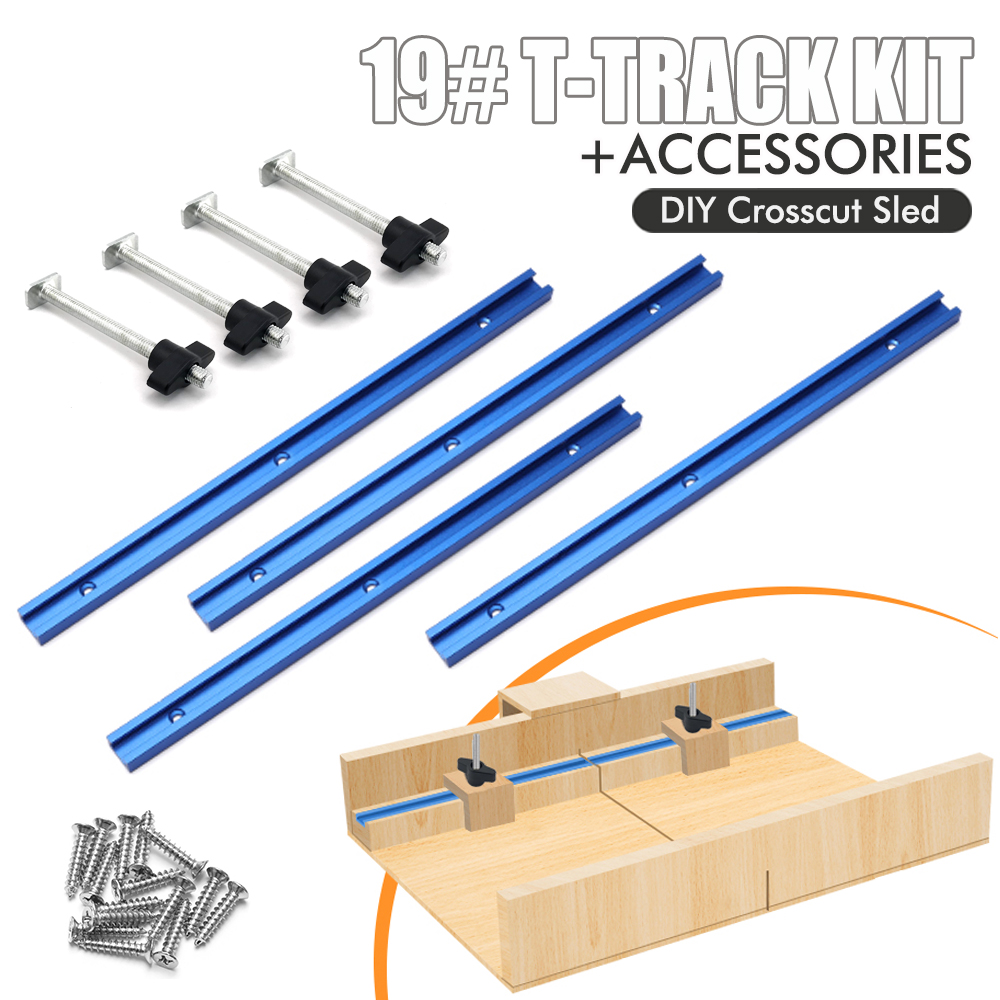 Woodworking 19# T-track Kit an - Woodworking Cnc Machine recensione e prezzo