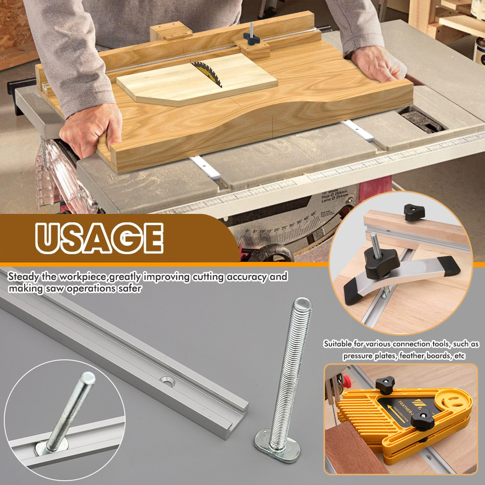Woodworking 19# T-track Kit an - Woodworking Cnc Machine recensione e prezzo